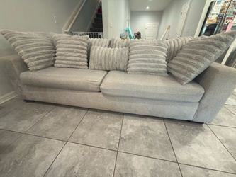 Grey sofa