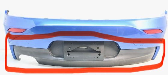 BMW z4 e89 back bumper bottom