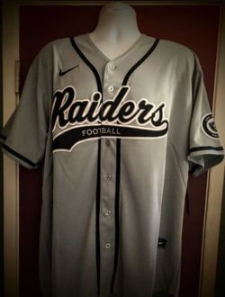 Raiders #34 Bo Jackson Baseball Style Jersey. S.M.L.XL.2X.3X