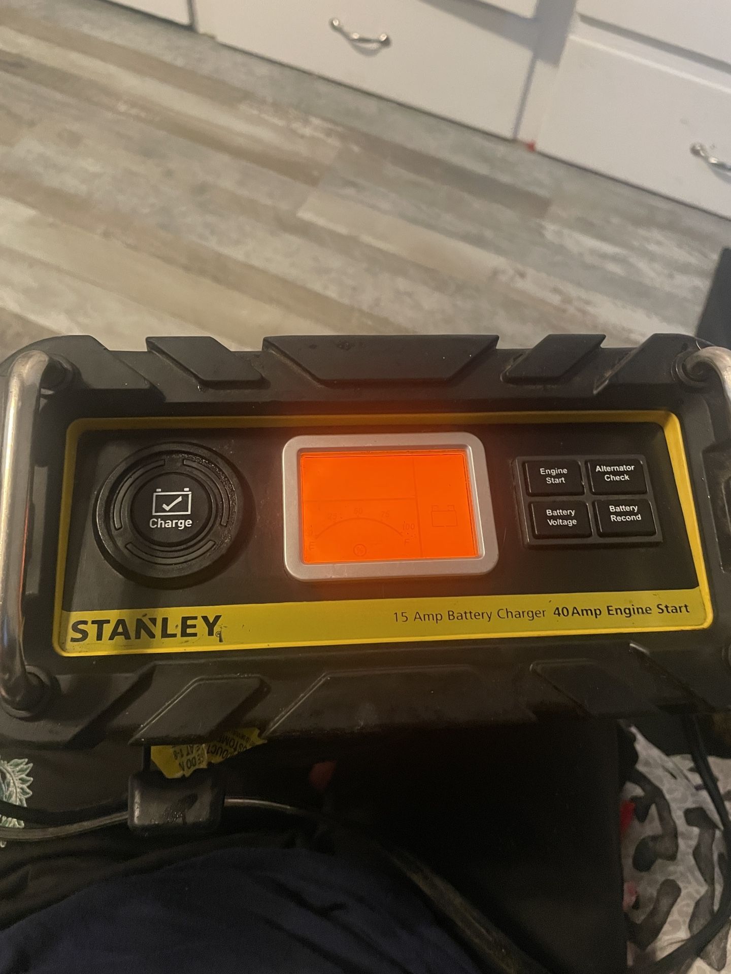 Stanley Car Battery Charger Bought From AutoZone $96 just want $70 if possible