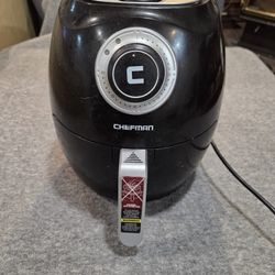 Chefman 3.5 Qrt Analog air fryer.
1200 watt