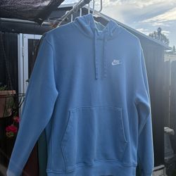 Light Blue Nike Hoodie 