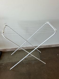 READY NOW ⬇️‼️ collapsable Drying Rack-Space Saver!