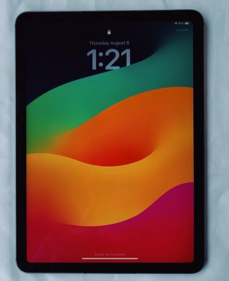 Apple iPad Air 5th Gen  256GB Gray Unlocked A2589 Mint Condition AppleCare+