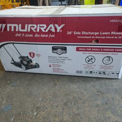 Murray 20 in.125 cc Briggs & Stratton Walk Behind Gas Push Lawn Mower with 4 Wheel Height Adjustment