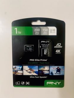 PNY 1TB PRO Elite Prime microSDXC Memory Card