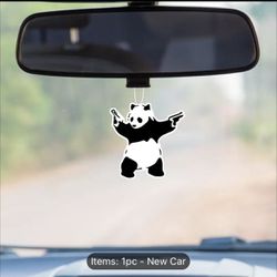 Panda Design Car Air Freshener