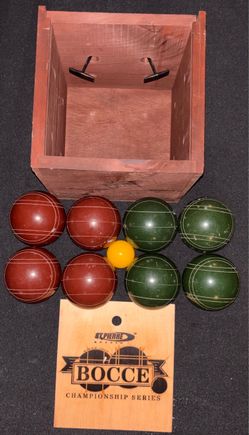 Vintage Bocce Ball