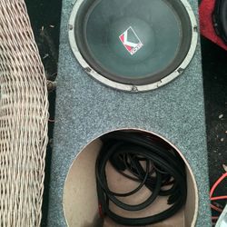 12 inch subwoofer