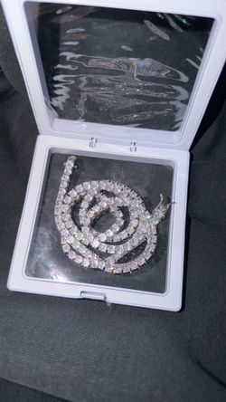 Moissanite Tennis Chains S925