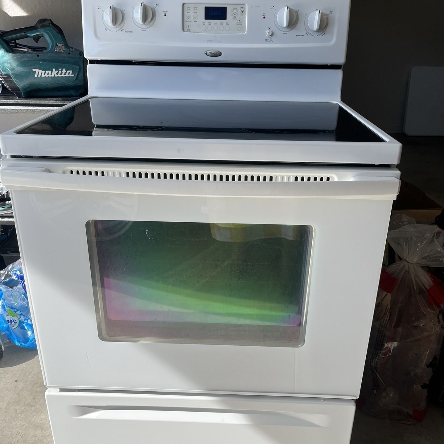 whirlpool stovetop and oven electric 