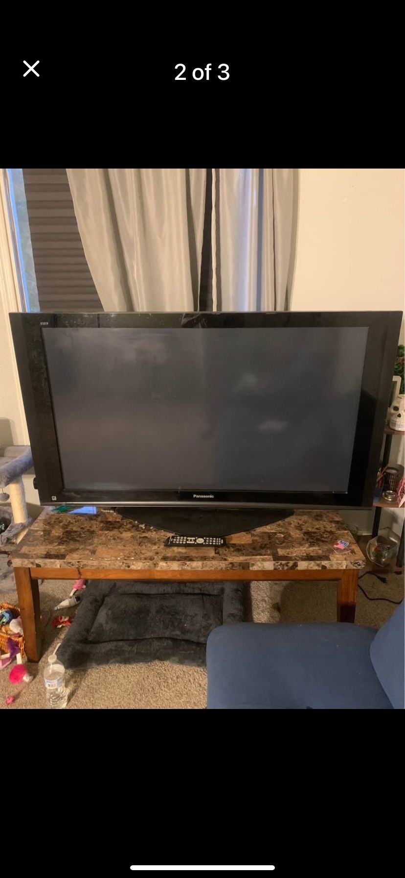 Panasonic Plasma TV  with Universal Remote Control 