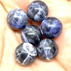 Lot Of 10mm Sodalite Beads 
