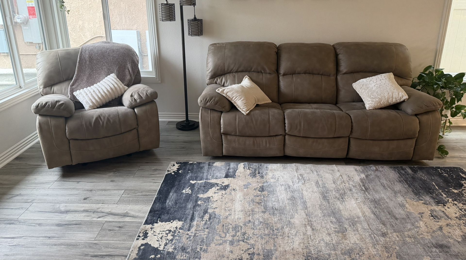 Power Recliner And Couch