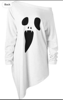 T-shirt Top Ghost Shirt Halloween Size XL