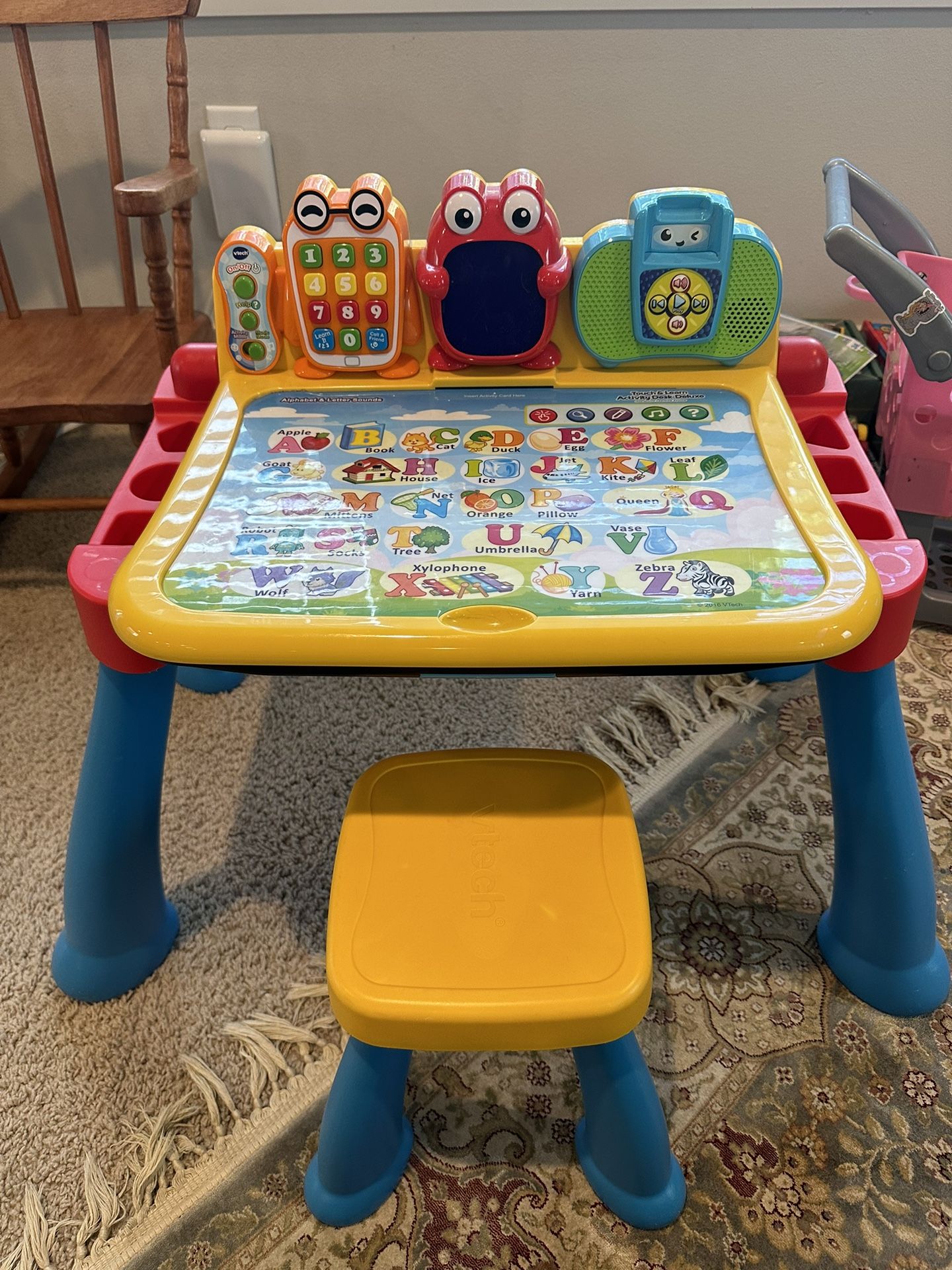 Kids Playing Table With A Chair 