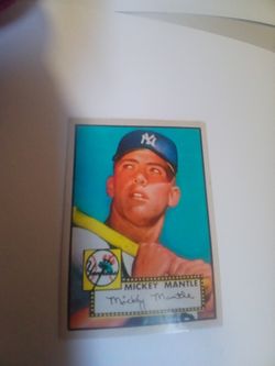 #311 Mickey Mantle Card