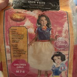 Girls Snow White Costume 7-8