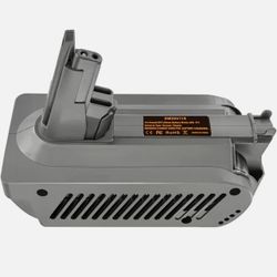 DW20V11S Battery Adapter ，Compatible for Dewalt, 20V Li-Ion Battery to ，Compatible for Dyson， V11 SV15 Battery Work with V11 Series Vacuum Cleaner DW2