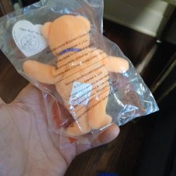 TEENIE BEANIE- MCDONALDS 25TH BIRTHDAY BEARS- HAPPY MEAL- STILL SEALED- MINT BB2