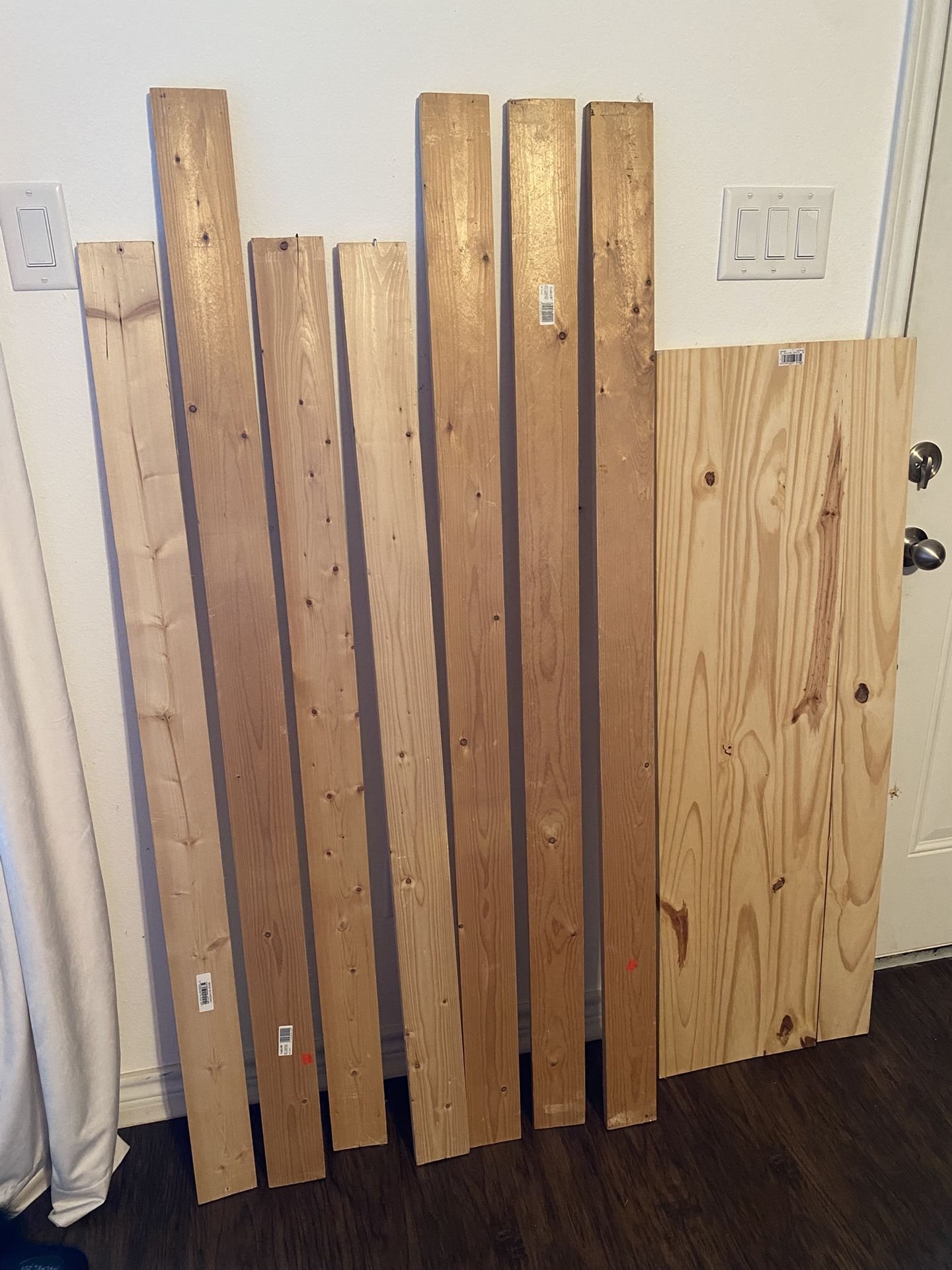 Wooden Planks $6 All