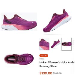 Women’s Hoka Size 8.5