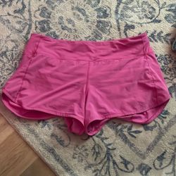 Pink Lulu Size 12 High Waisted Speed Ups 