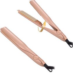 New!! 2 in 1 straightener and curling iron... $50