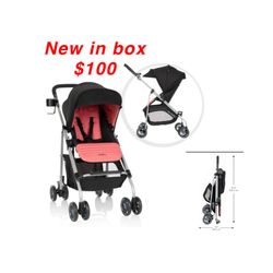 New evenflow reviers stroller in box $100 pick up east Palmdale 