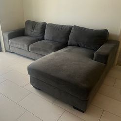 grey couch 