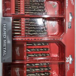 Milwaukee  29 Piece Cobalt Red Helix Drill Bit Set (48-89-2332)