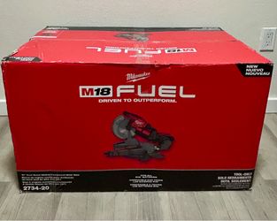 Milwaukee M18 FUEL 18V Lithium-Ion Brushless Cordless 10 in. Dual Bevel Sliding Compound Miter Saw (Tool-Only)