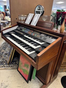 Double Manual Electronic Console Organ
