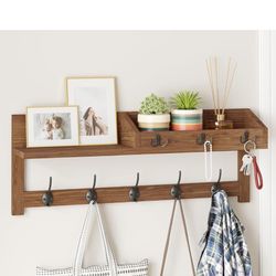 Wall Hooks And Shelves