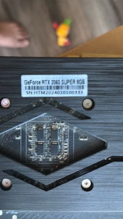 NVIDIA GeForce RTX 2060 Super 8GB GPU