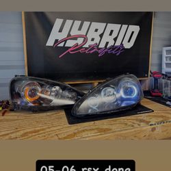 05 - 06 Rsx Custom Headlights 