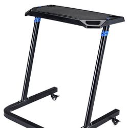 Adjustable Bike Standing Desk Cart