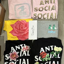 Anti Social Social Club (ASSC), Supreme, Balenciaga Clothing