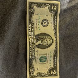 2$ bill A series