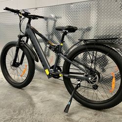 Electric Endurance Mountain E-Bike, 750w, 28mph, Throttle Or Pedal Assist 