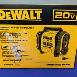 DEWALT DCC020IB 20V MAX Cordless Electric Portable Inflator Tool Only