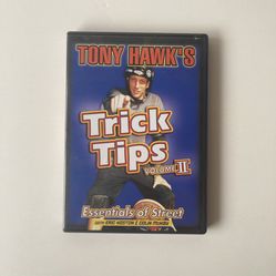 Tony Hawk’s Trick Tips Vol 2 DVD 2001 Y2K Eric Koston Birdhouse W All Inserts