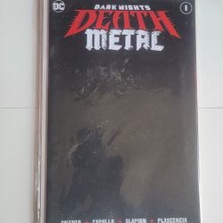 DC Comics Death Metal #1 Blank Cover 