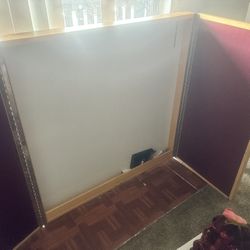 Large whiteboard cabinet