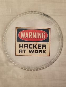 Hacker Decorative Saw Blade for the gamer in your life