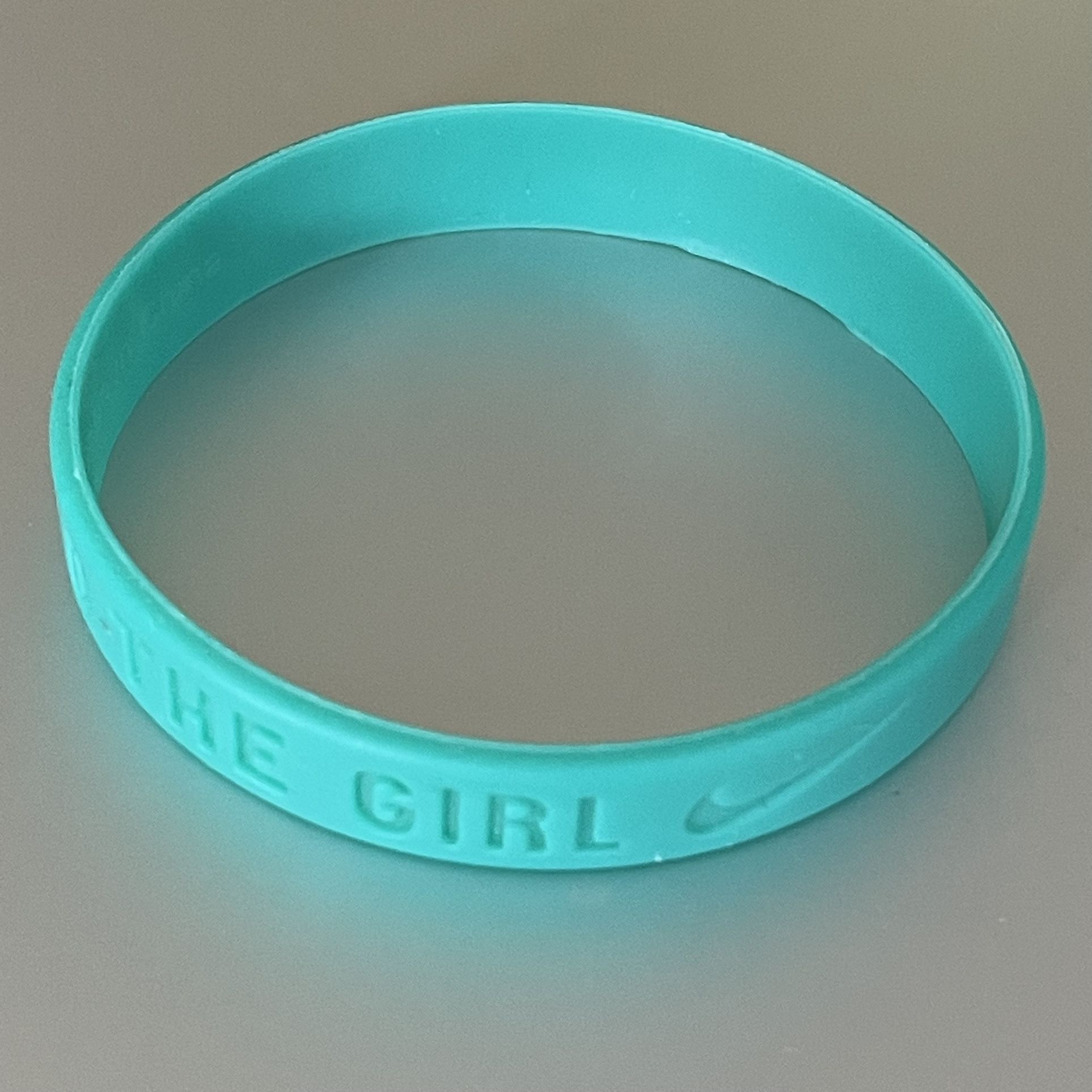 Nike “Pass the Ball to the Girl” Silicone Bracelet