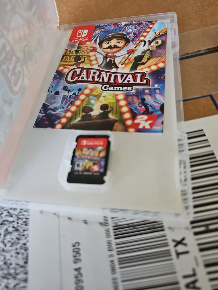Nintendo switch carnival games.