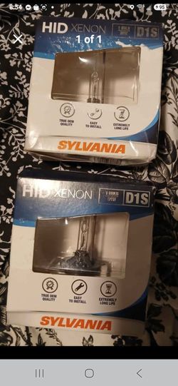 1 pair of D1S HID headlight bulbs