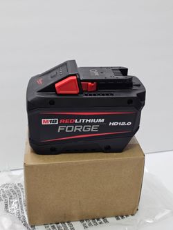 Milwaukee M18 18V Lithium-Ion REDLITHIUM FORGE HD 12.0 Ah Battery Pack Brand New