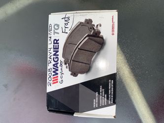 Wagner 2008 Toyota RAV 4 6 cylinder front disc brake pads